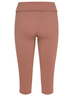 Soft Fold Over Capri Leggings - Træningstights