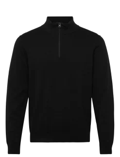 Soft Knit Half Zip Sweater - Strik