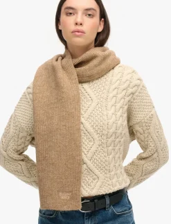 SOFT RIB KNIT SCARF - Halstørklæder