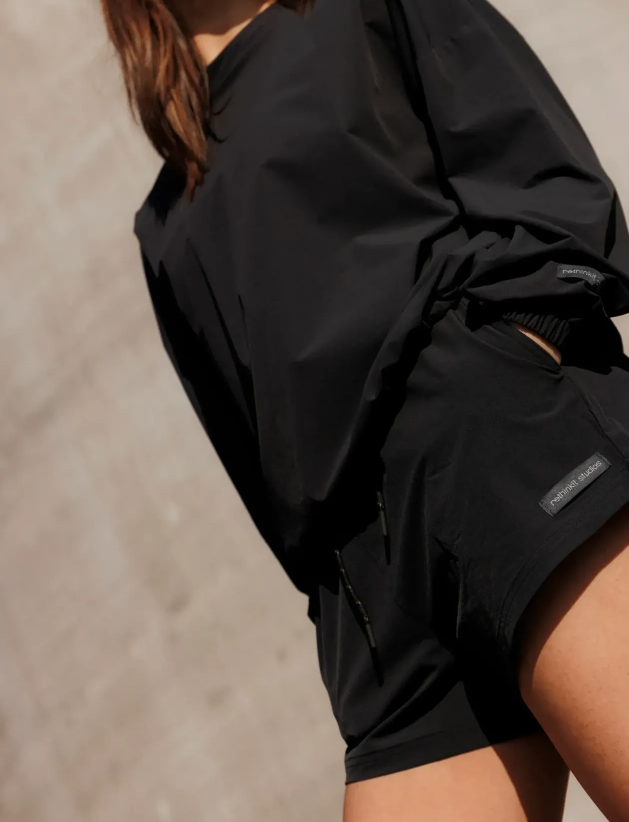 Soft Woven Track Pullover Stroll - Sweatshirts