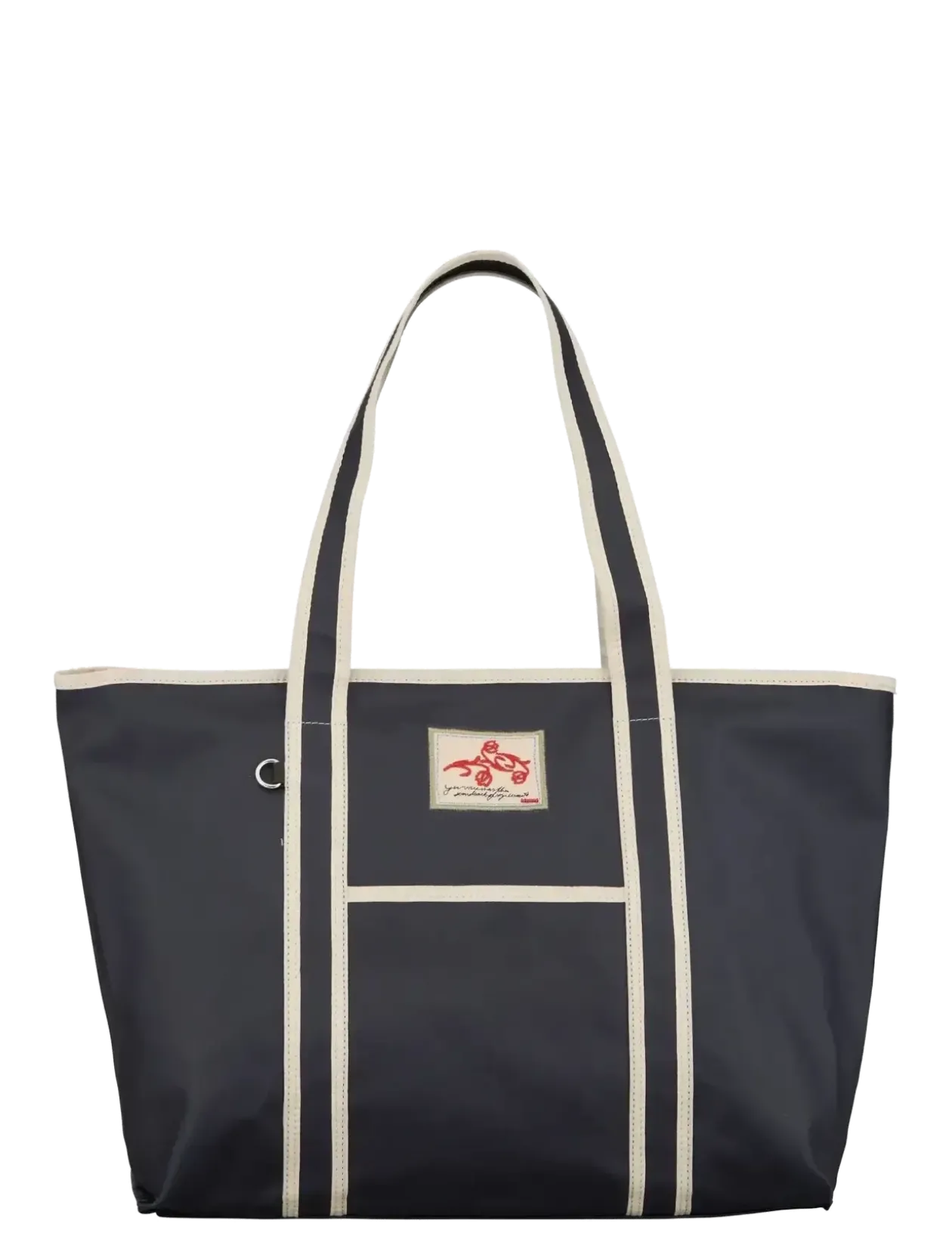 Solid Coated Aubrey Bag - Tote Bags