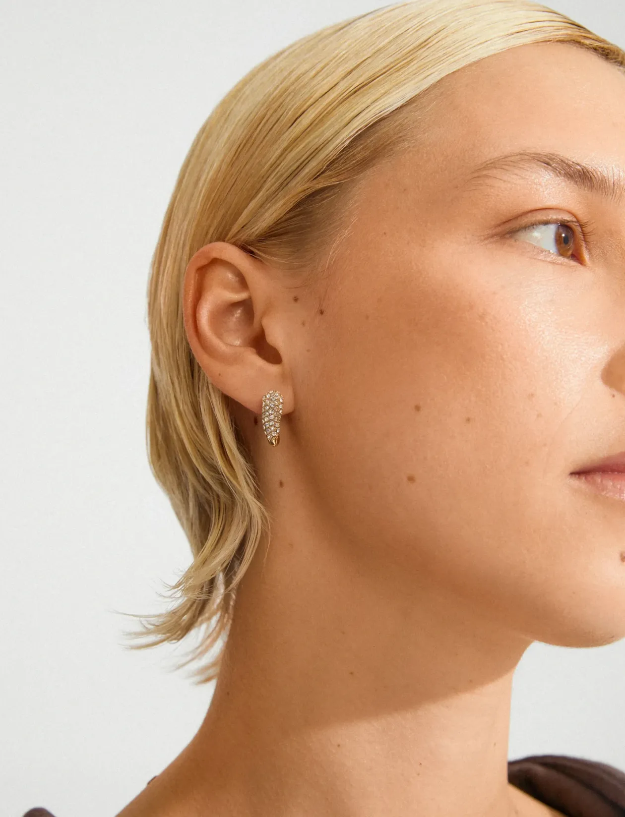 SOUL earrings gold-plated - Creoler