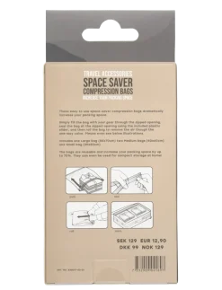 Space Saver Compression Bag Kit - Rejse tilbehør
