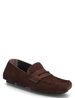 SQUARE DRIVER SUEDE - Loafers