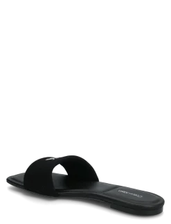 SQUARE FLAT SNDL CANVAS HW - Sandaler