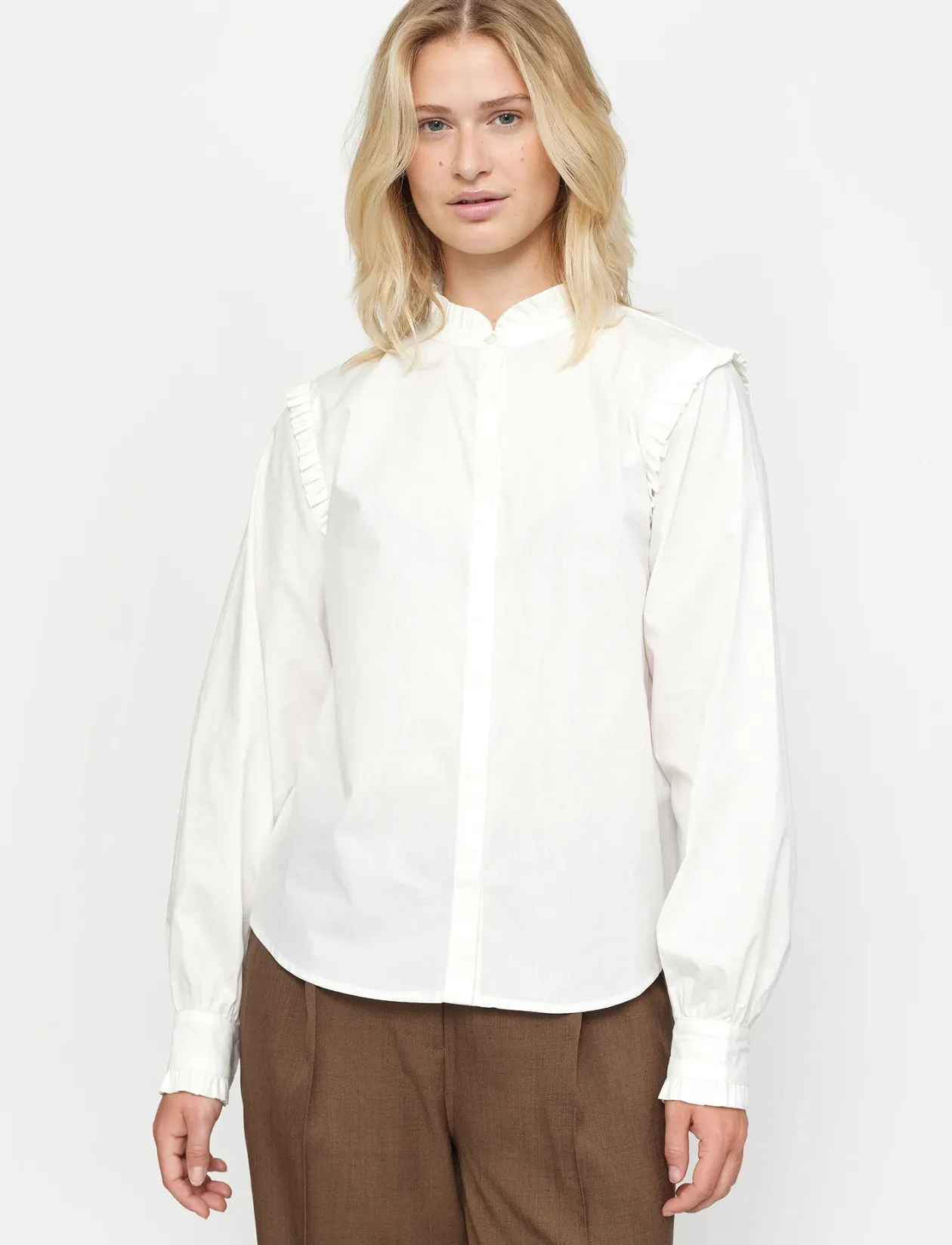 SRIndia Shirt Solid - Langærmede bluser