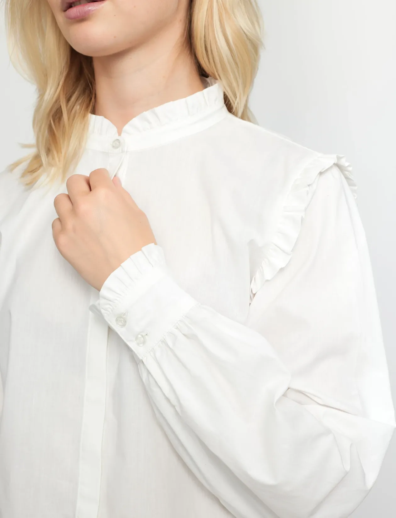 SRIndia Shirt Solid - Langærmede bluser