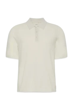 SS CK TECH KNIT SWEATER POLO 14G - Kortærmede
