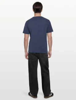 SS CLASSIC POCKET TEE DRESS BL - T-Shirts