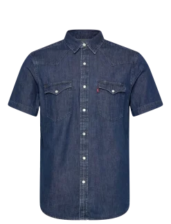 SS CLASSIC WESTERN LAUREL DARK - Denimskjorter