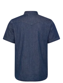 SS CLASSIC WESTERN LAUREL DARK - Denimskjorter