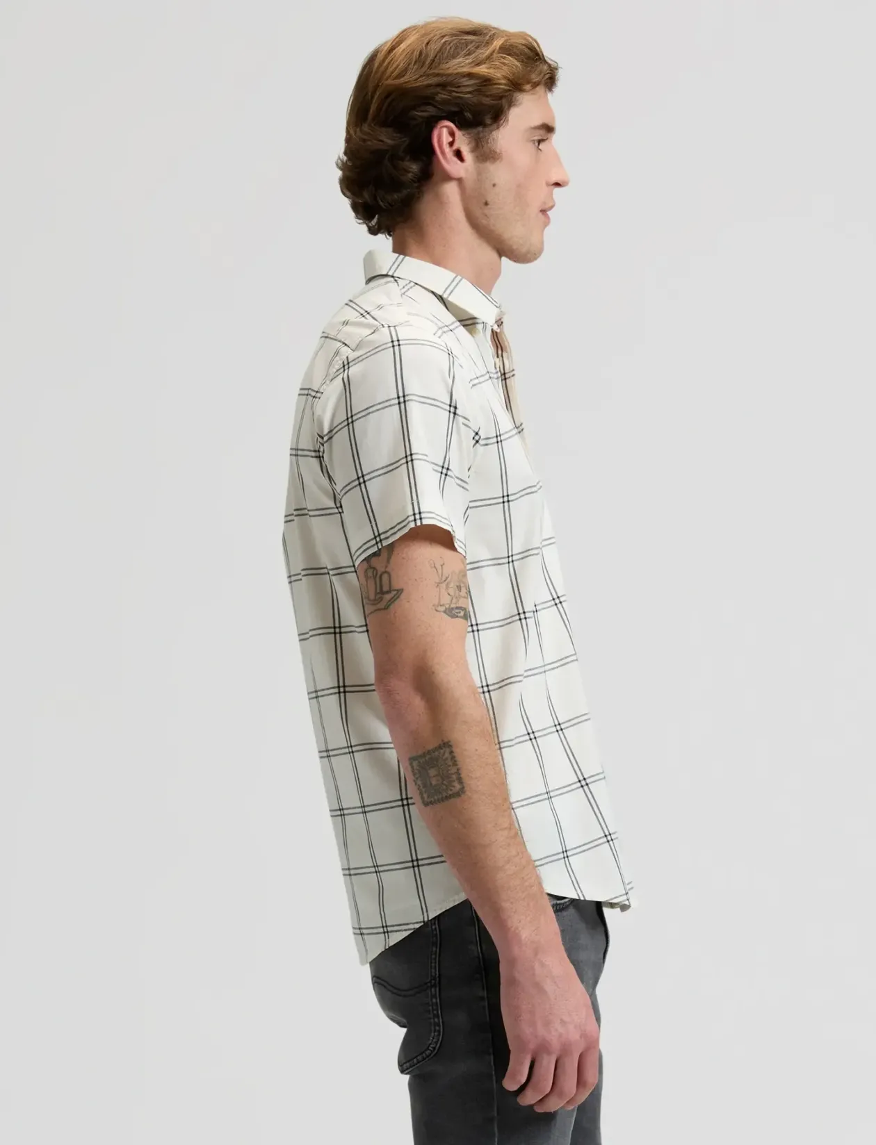 SS LEE BUTTON DOWN - Ternede skjorter