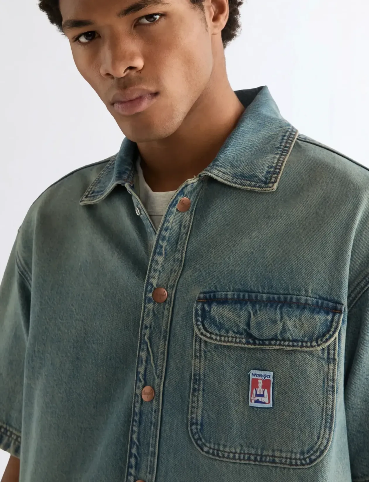 SS OVERSHIRT - Denimskjorter