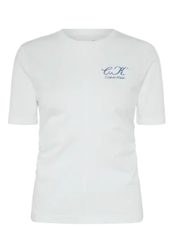 SS SLIM LOGO INITIAL TEE - T-shirts