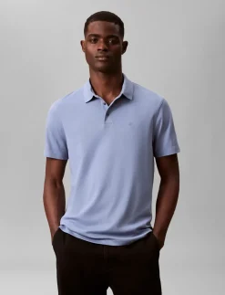SS SUPIMA CHEST EMB POLO - Kortærmede