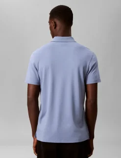 SS SUPIMA CHEST EMB POLO - Kortærmede