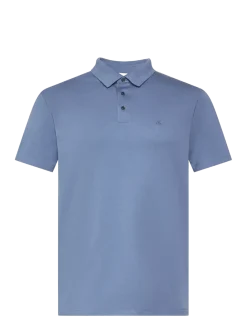 SS SUPIMA CHEST EMB POLO - Kortærmede