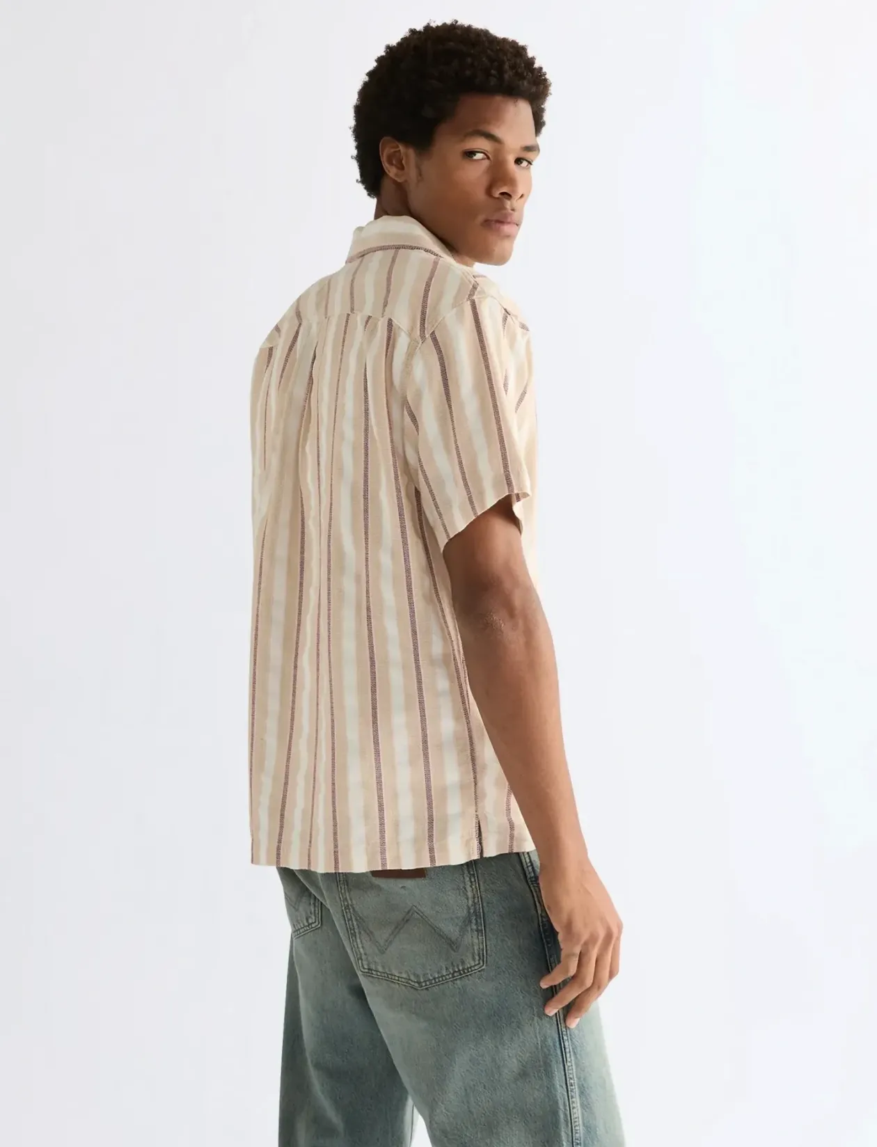 SS W RESORT SHIRT - Stribede skjorter