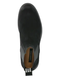 Stanley Suede Chocolate - Chelsea boots