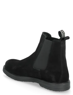 Stanley Suede Chocolate - Chelsea boots