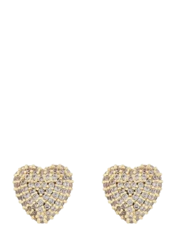 Stina heart ear g/clear - Onesize - Ørestikker