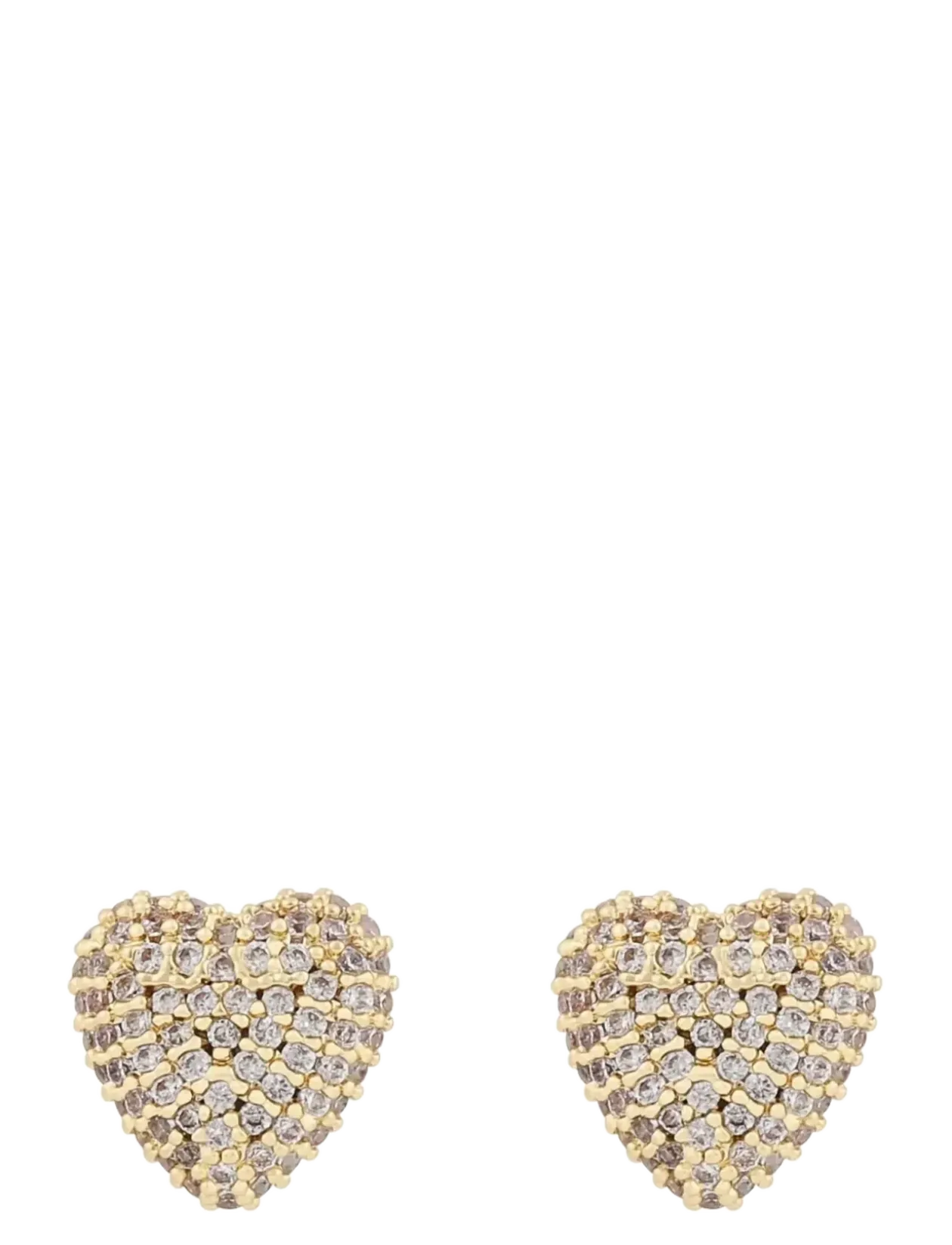 Stina heart ear g/clear - Onesize - Ørestikker