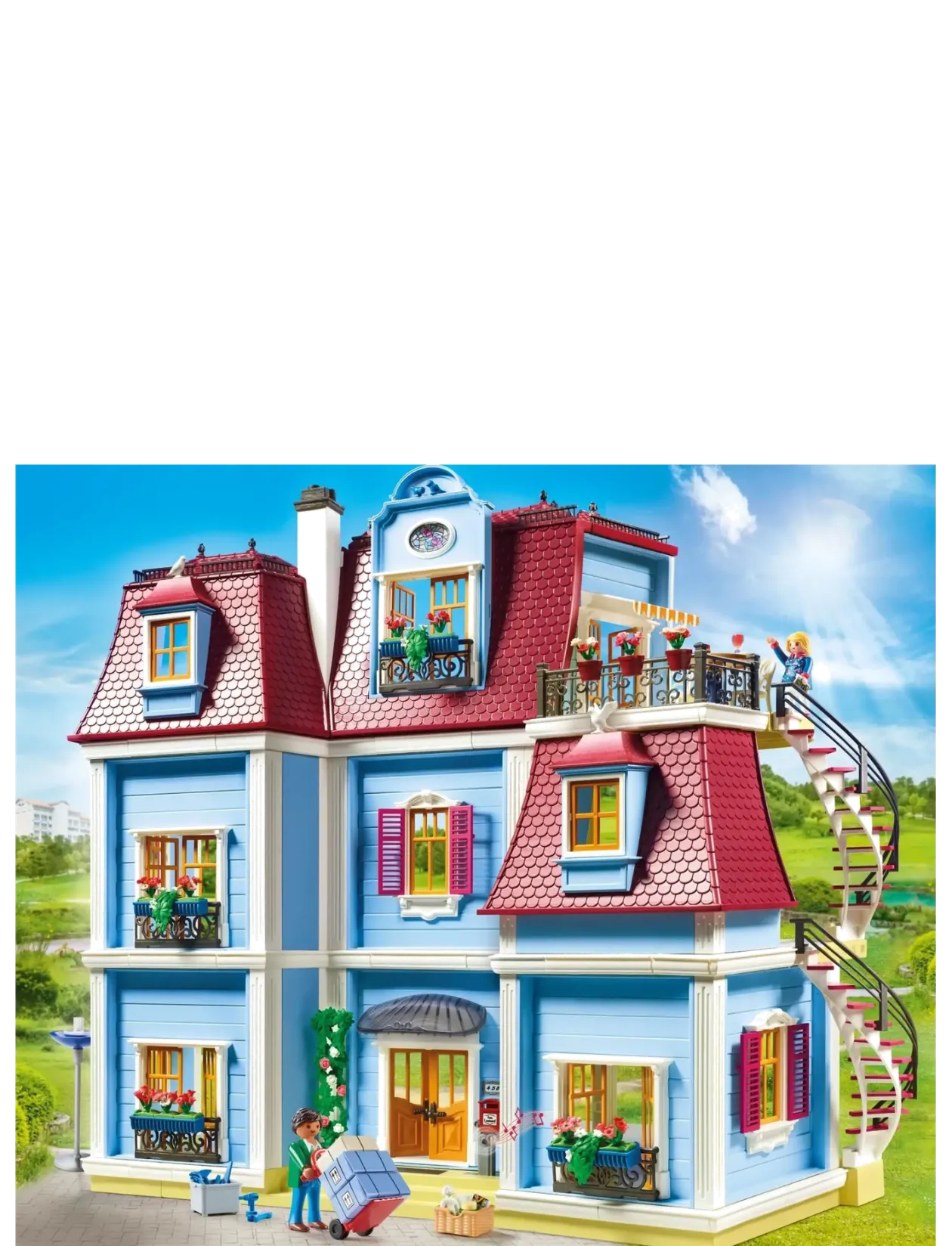 Stort dukkehus - Playmobil Dollhouse