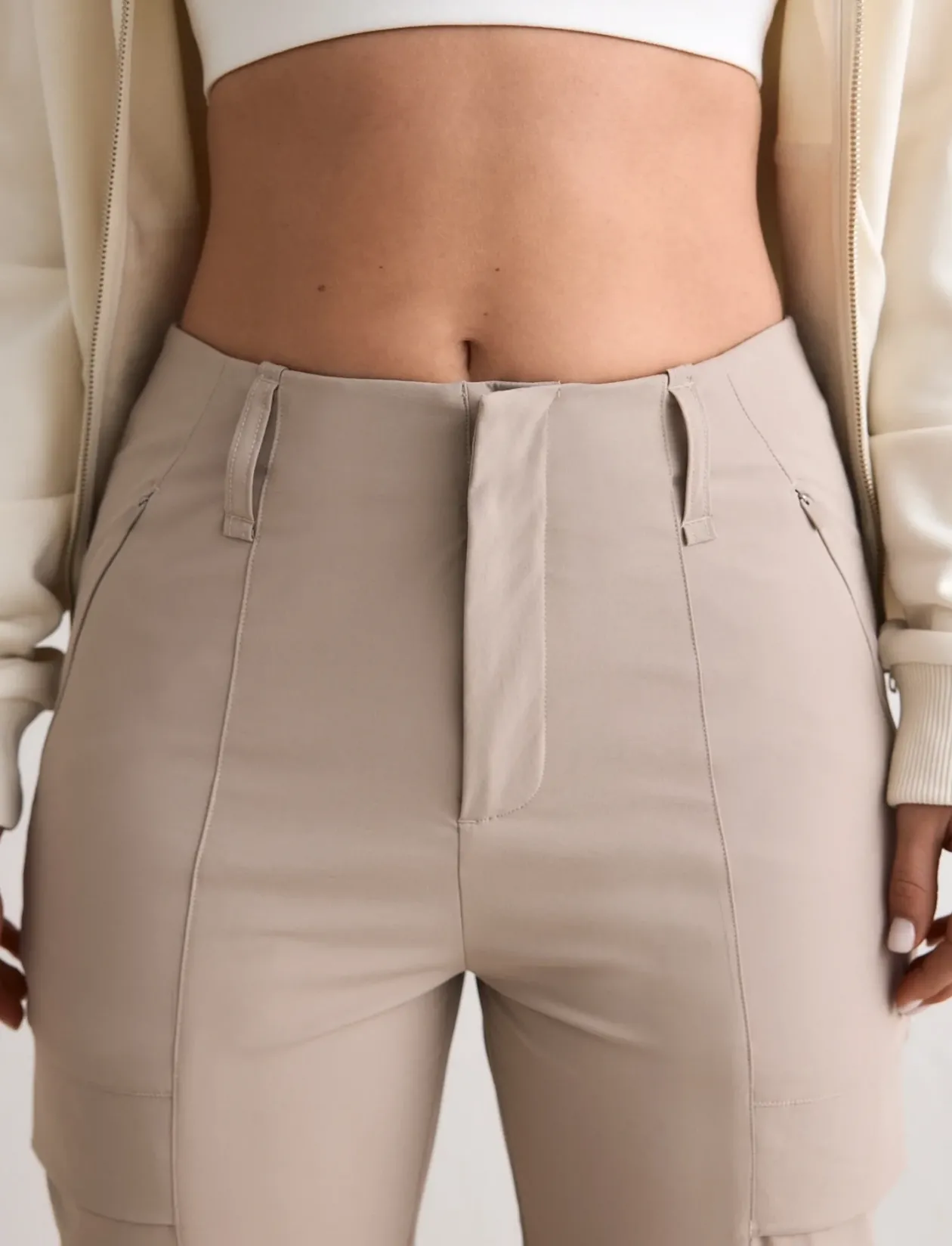 Straight Leg Cargo Pants - Casual