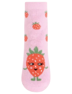 Strawberry socks - anti-slip - Skridsikre sokker