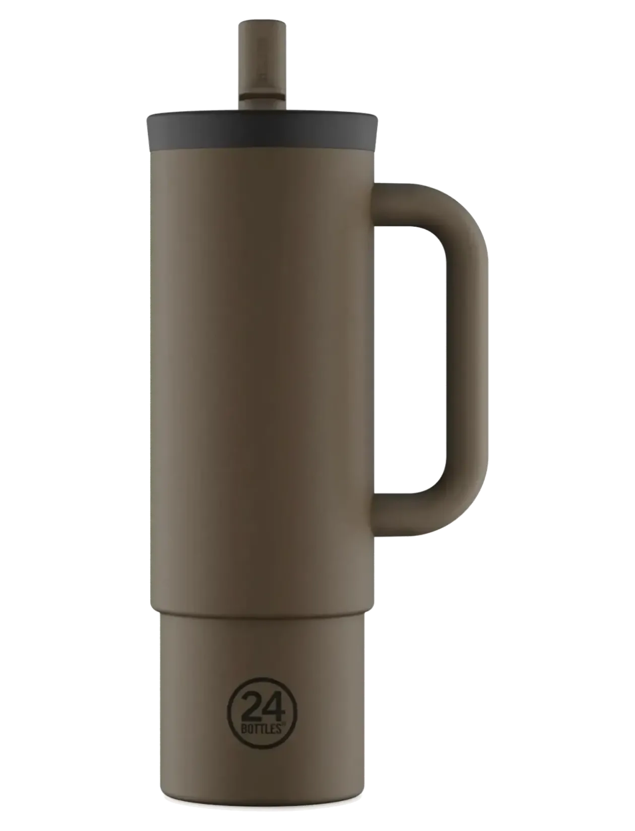 Straw Cup 800 ml - Mocha - Vandflasker