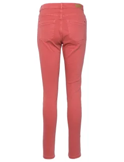 Stretch trousers with zip detail - Slim jeans