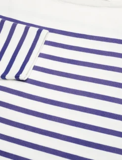 Striped Boatneck Mariner Tee - Langærmede toppe