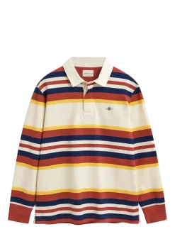 STRIPED HEAVY RUGGER - Langærmede