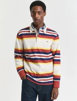 STRIPED HEAVY RUGGER - Langærmede