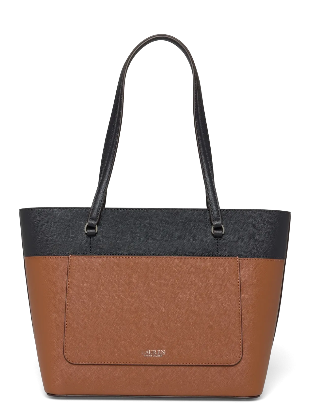 Striped Leather Medium Karly Tote Bag - Shoppere