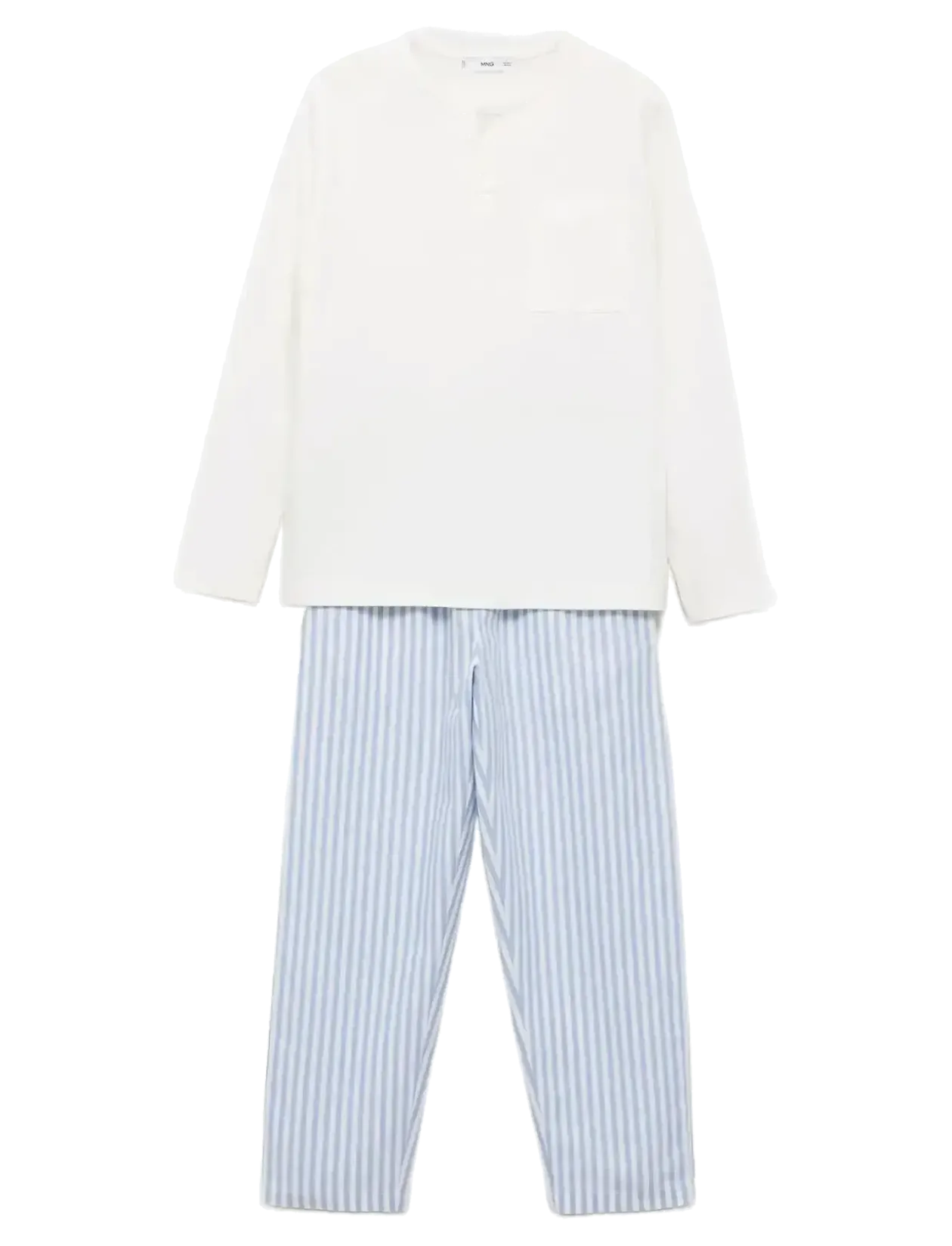 Striped long pyjamas - Sæt