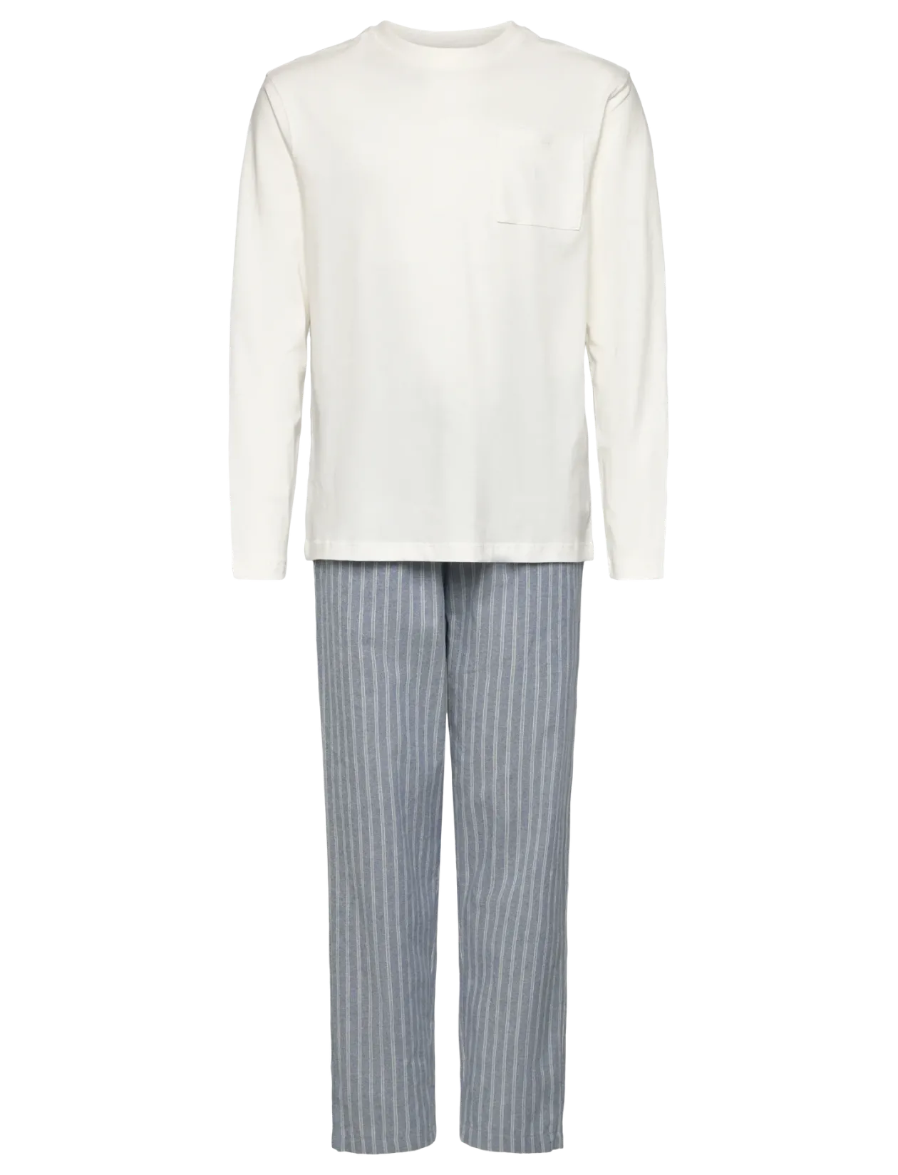 Striped long pyjamas - Sæt