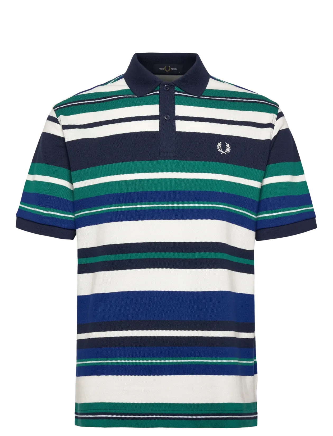 STRIPED RELAXED POLO - Kortærmede