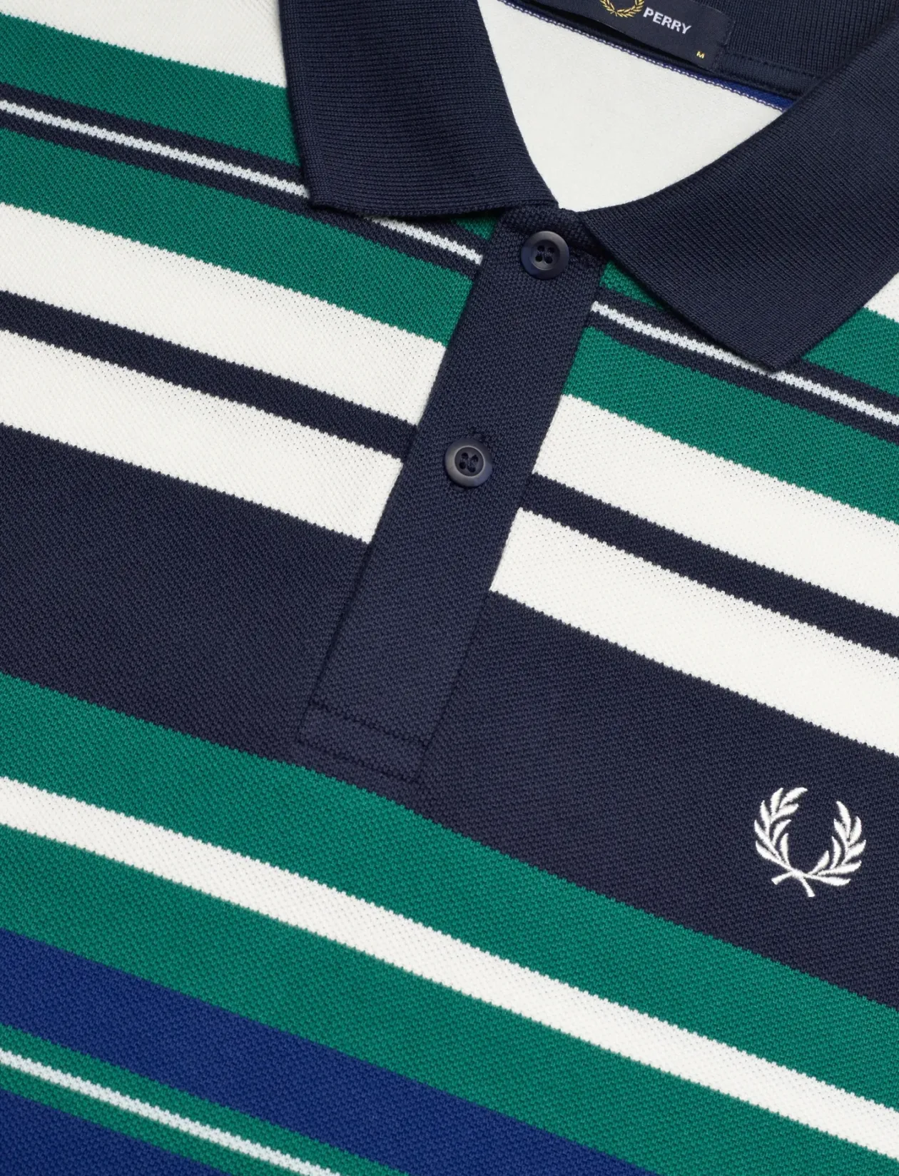 STRIPED RELAXED POLO - Kortærmede