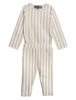 Striped romper - Langærmede bodyer