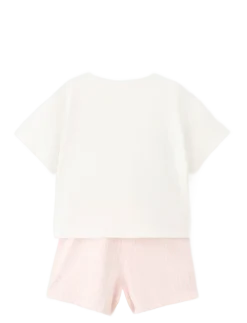 Striped short pyjamas - Sæt