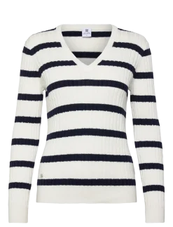 Stripe Madelene Pullover - Langærmede T-shirts