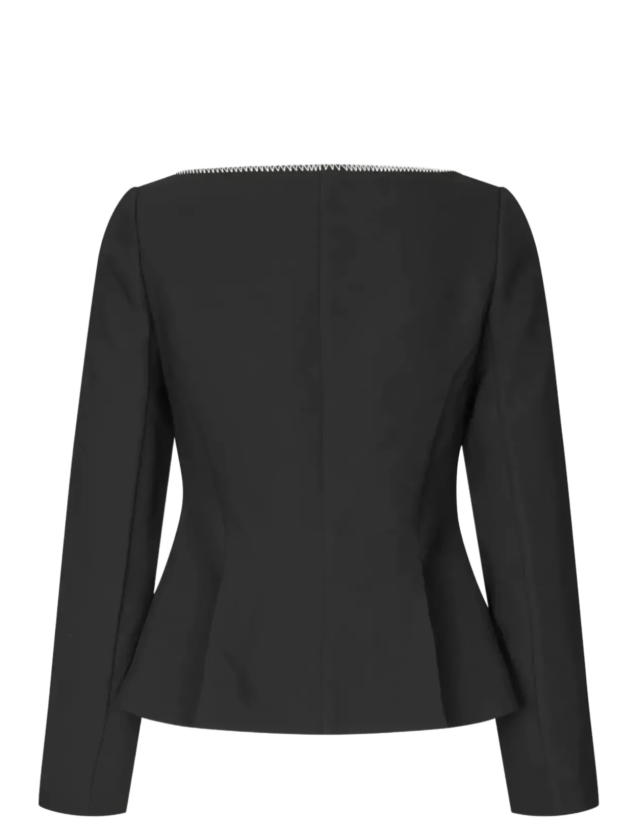 2360 Structured Crepe, Square Neckl - Lette jakker
