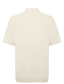 structured knit polo - Kortærmede poloer