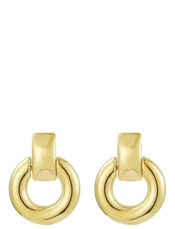 Studio Earring Silver - Vedhæng øreringe