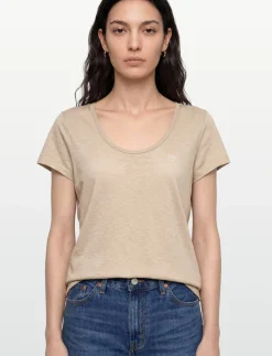 STUDIOS SCOOP NECK TEE - T-shirts