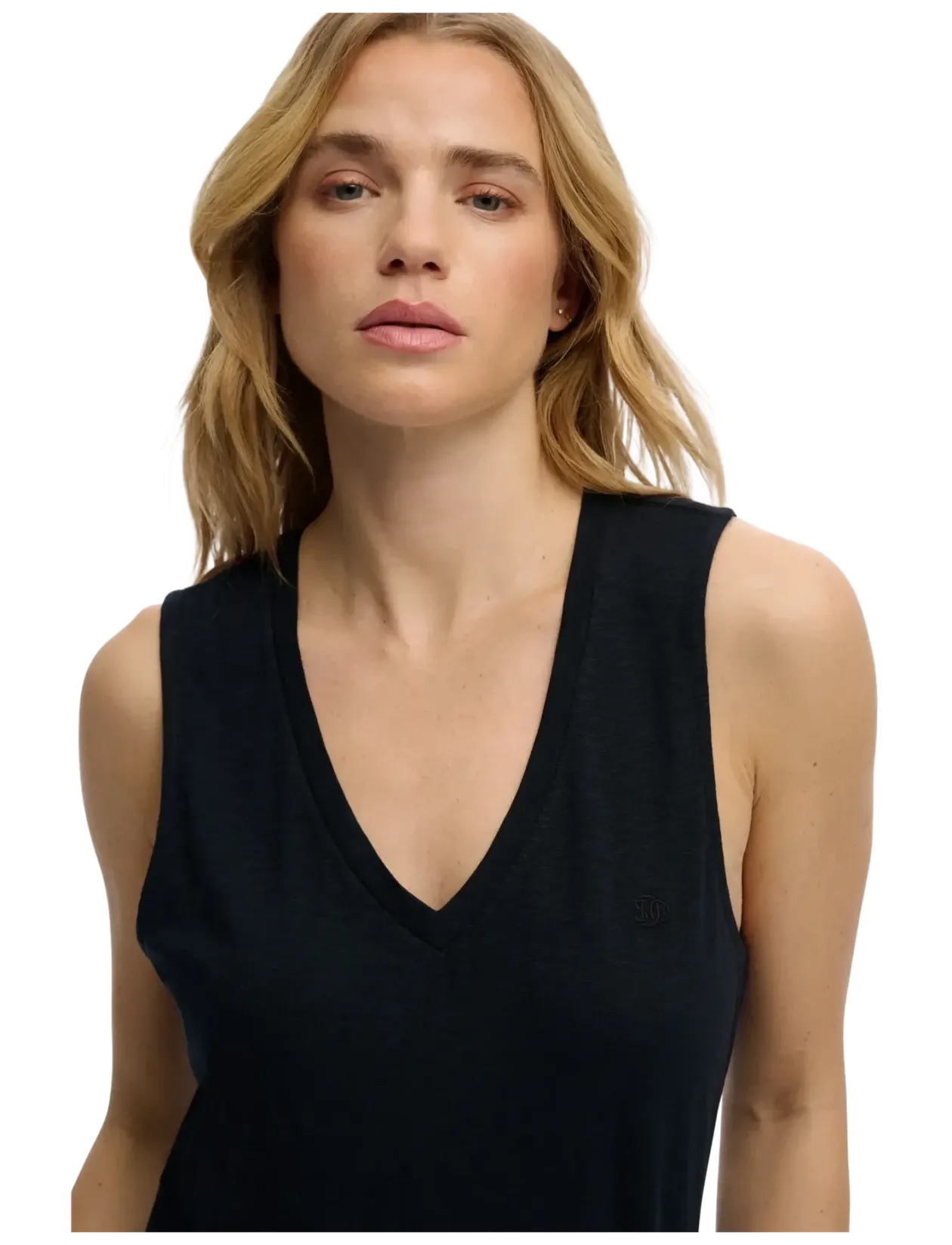 STUDIOS VEE NECK VEST - Ærmeløse bluser