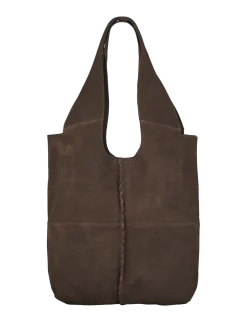 Suede Demi Bag - Shoppere