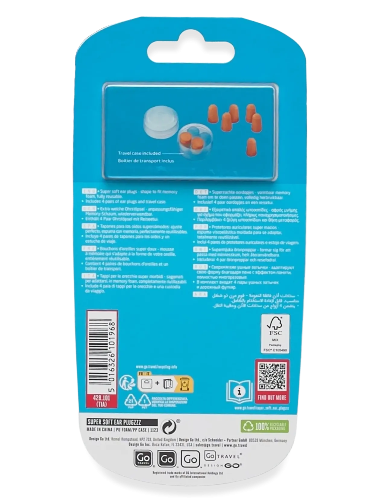 Super Soft Ear Plugs - Rejse tilbehør