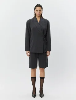 SUSSIESW TIE STRING BLAZER - Blazere med bælte